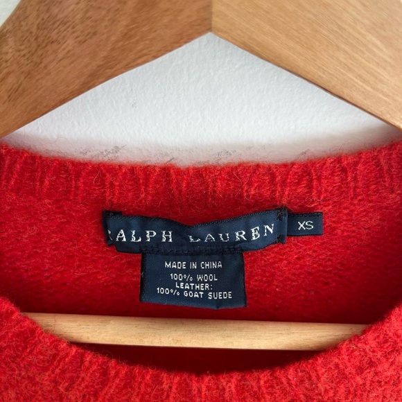 vintage ralph lauren wool sweater - Picture 2 of 5